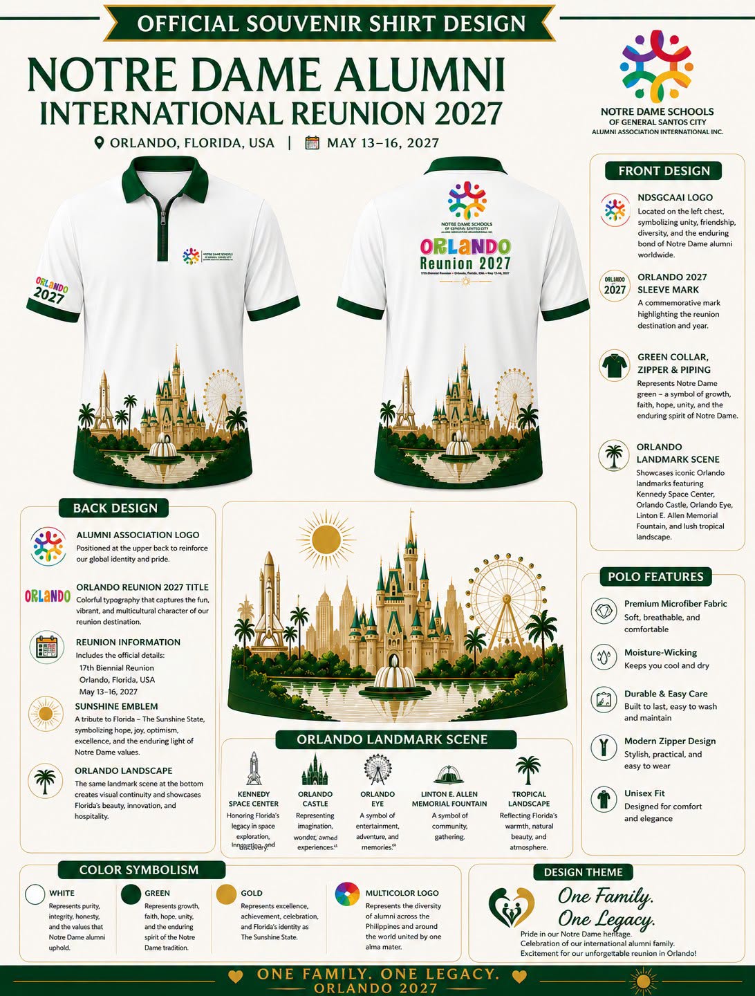 Unveiling Notre Dame's Reunion 2027 Souvenir Shirt