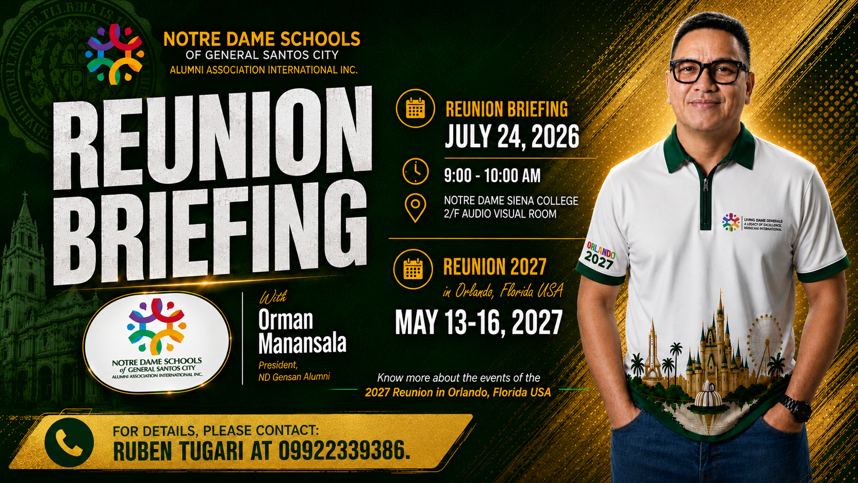 Join the 2027 Notre Dame Alumni Reunion Briefing